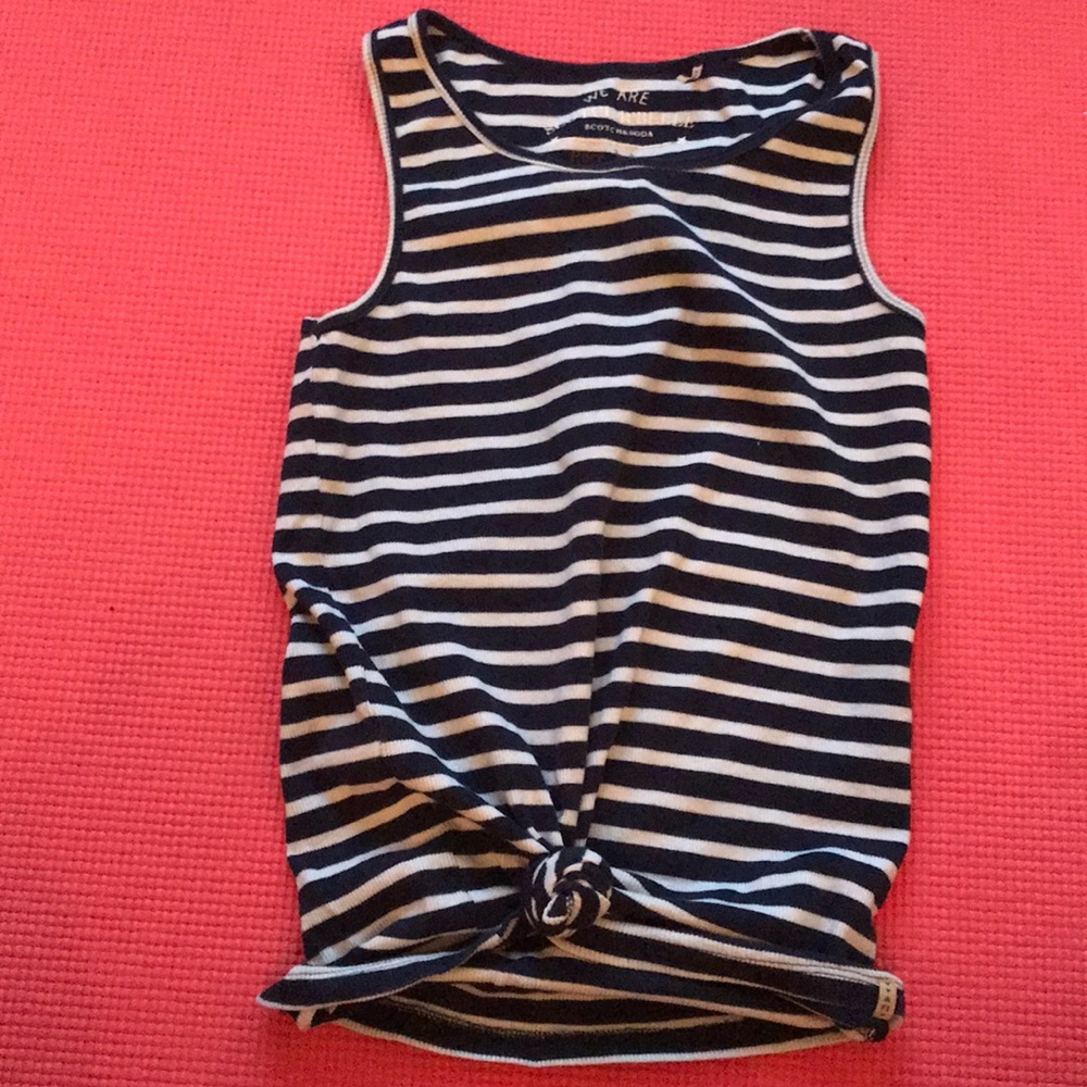 striped tank top